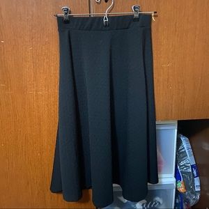Black skirt